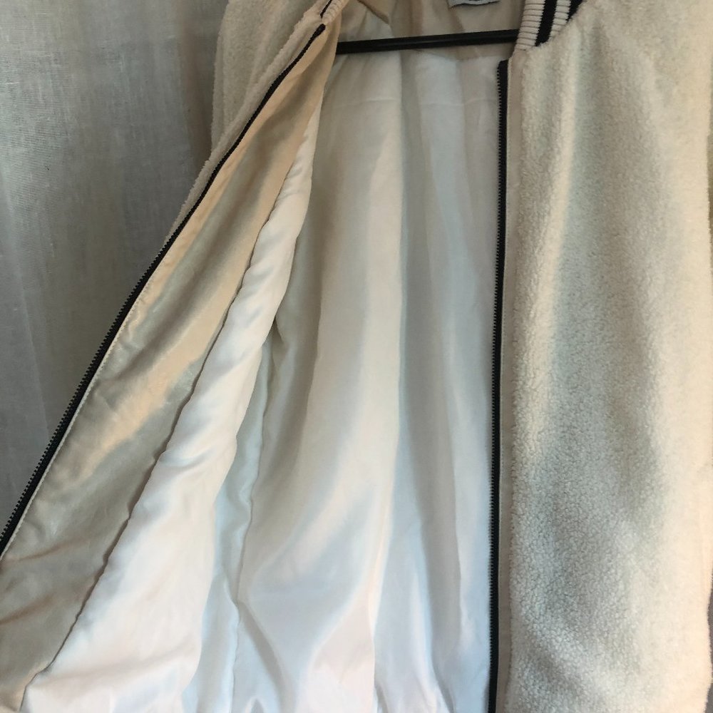 White Teddy Bomber Jacket - Standard Issue - image 4